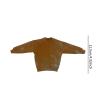 DYNWAVE 1/6 Scale Doll Top Costume, Handmade Doll Clothes, Miniature Clothing for 12" Doll Model, Male Action Figure Dress up Accs, Crew Neck Sweatshirt view 2
