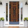 FZMVSQH Traditional African Design Pattern Printed Custom Banners And Signs Personalized Banner Front Door Banner Background Custom Tapestry Personalized Wall Decor Backdrop Poster 70 * 35.4 Inch view 3