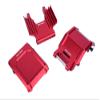 BeaxTurbo Racing Upgrade Parts CNC Aluminum 7075 Crash Structure/Pull Rod Knuckle/Skid PLT for losi pro Moto mx 1/4 (red) view 1