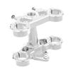 BeaxTurbo Racing Upgrade Parts CNC Aluminum7075# Triple Clamp Set for LOSI Promoto MX 1/4 LOS264004 (Silver) view 1