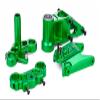 BeaxTurbo Racing Upgrade Parts CNC Aluminum7075 Front Bulkhead&Triple Clamp Set for LOSI Promoto MX 1/4 (Green) view 1