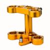 BeaxTurbo Racing Upgrade Parts CNC Aluminum7075# Triple Clamp Set for LOSI Promoto MX 1/4 LOS264004 (Gold) view 4