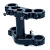 BeaxTurbo Racing Upgrade Parts CNC Aluminum7075# Triple Clamp Set for LOSI Promoto MX 1/4 LOS264004 (Black) view 1