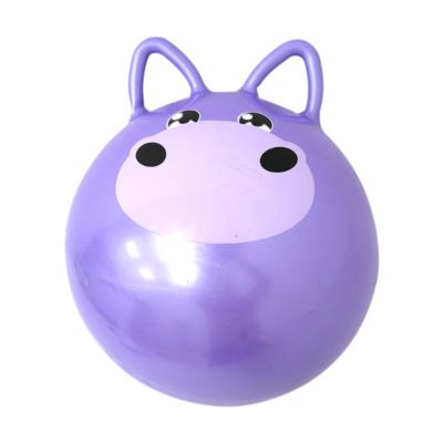 JunZheHub Inflatable Hopping Ball for Kids, 42cm Diameter, Cartoon Design for Indoor and, Violet