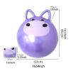 JunZheHub Inflatable Hopping Ball for Kids, 42cm Diameter, Cartoon Design for Indoor and, Violet view 2