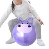 JunZheHub Inflatable Hopping Ball for Kids, 42cm Diameter, Cartoon Design for Indoor and, Violet view 4