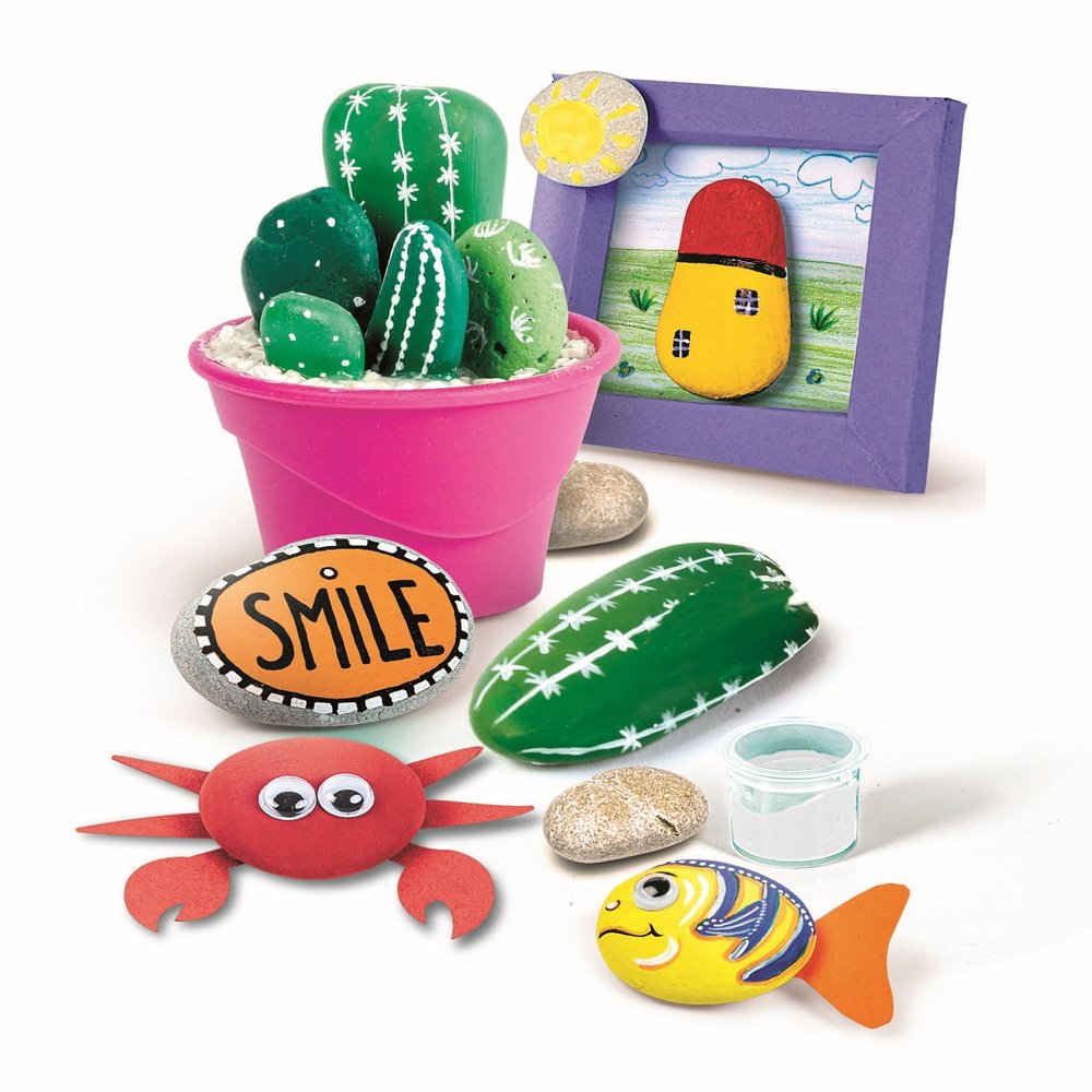 Crea Idea Set Creative Pebbles Clementoni