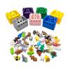 20Pcs Mini Animals Figures Set, 3D Printed Small Animal Flexible Fidget Toy, 3D Printed Cute Animal Home, Office, Executive Desk for Christmas Decoration, Tiny Animals Figurines Exquisite Cute Pet view 2