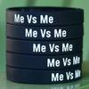 SayitBands 15 of Me Vs Me Inspirational Wristband Bracelets You Versus Yourself view 2