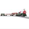 Lionel Peppermint Railroad 0-8-0 Christmas Freight LionChief Electric O Gauge Bluetooth 5.0 Train Set with Remote view 1