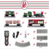 Lionel Peppermint Railroad 0-8-0 Christmas Freight LionChief Electric O Gauge Bluetooth 5.0 Train Set with Remote view 4
