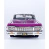 1964 Chevrolet Impala Purple 1/24 Diecast Lowrider car view 4