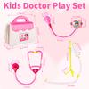 LBSXQGS Doctor Kit for Kids15Pcs Doctors Play Set Pretend Play Doctor Toys for Toddler Boys Girls Aged 3 4 5 6 Year Old view 4