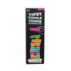 Gift Republic Tipsy Topple Tower Drinking Game  Adult Party Tower with Wooden Stacking Blocks & Funny Challenges  Perfect for Pregames, Birthdays, Students & Friends view 1