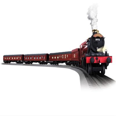 Lionel Hogwarts Express LionChief Electric O Gauge Bluetooth 5.0 Train Set with Remote and Dementors Coach Car