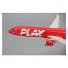 LIUSANGLIU Scale Aircraft 1:200 for A321NEO Iceland Play Air Model ABS Airplane Model Display Plane Model Decorative Souvenirs Suitable for Display view 4