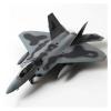 LIUSANGLIU Scale Aircraft 1/100 for U.S. American Navy Army F22 Fighter Model Simulated Scale Aircraft Model Aircraft Enthusiasts Suitable for Display view 1