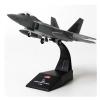 LIUSANGLIU Scale Aircraft 1/100 for U.S. American Navy Army F22 Fighter Model Simulated Scale Aircraft Model Aircraft Enthusiasts Suitable for Display view 3