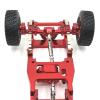 ASTRFJUY Metal Upgraded Front and Rear Suspension Parts Package for MN Model 1/12 MN82 LC79 RC Car Parts(Silver) view 2