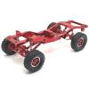 ASTRFJUY Metal Upgraded Front and Rear Suspension Parts Package for MN Model 1/12 MN82 LC79 RC Car Parts(Silver) view 4
