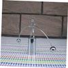 VICASKY Metal Swing Weightlifting Toy Creative Desktop Ornament for Home Office Decor Unique Stress Relief Fidget Desk Accessory Silver view 3