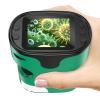 1000X Handheld Microscope for Kids 4K 2.0" Screen Rechargeable Mini Pocket Digital Microscopes w/Slides Kit Portable Edu Gift Age 4-6 8-12 Children Students (Green) view 1