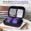 1000X Handheld Microscope for Kids 4K 2.0" Screen Rechargeable Mini Pocket Digital Microscopes w/Slides Kit Portable Edu Gift Age 4-6 8-12 Children Students (Purple) view 4