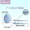 Flavery 3D Printed Dragon in Egg - Dino Egg with Flexible Crystal Dragon Inside, Colorful Fidget Toy, Birthday Gift, Desk Pet Figure - 12 Dragon (Mini Rainbow) view 4