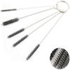 1 Pc Straw Cleaner Brushes Sets, Dringking StrawCleaner Brush Kit, Long Straw Brush with Hook, Nylon Pipe Tube Cleaner Straw Cleaning Brush for Narrow Neck Bottles Cups Tumbler, Sippy Cup (Black) view 2
