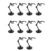 10 Set Action Figure Holder, Home Decor Assembly Excellent Stability Multifunctional Figure Model Stand (plastic) view 2