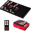 32PCS Pai Gow Tiles Game Set,Chinese Traditional Black Dominoes Pai Gow, Pai Gow Poker, Best Casino Game Party Fun Toy for Entertainemnt (20#) view 1