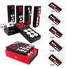 32PCS Pai Gow Tiles Game Set,Chinese Traditional Black Dominoes Pai Gow, Pai Gow Poker, Best Casino Game Party Fun Toy for Entertainemnt (20#) view 2