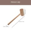JOINPAYA 8pcs Easter Wood Hammer: Small Easter Egg Hammer Mini Wooden Crab for Chocolate Pounding Tool Eggs view 2