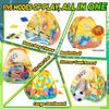 5-in-1 Kids Play Pop Up Tent with Bean Bag Toss Game Outdoor Toys, Tic Tac Toe, Dartboard,Soccer, Basketball, Carnival Outside Combo Set for Backyard Beach Lawn Party Fun, Birthday Gift for Boys Girls view 2