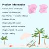 2 Pack Arm Floaties for Kids - Cute Cartoon Inflatable Pool Arm Floaties Swim Rings, PVC Arm Bands Floater Sleeves for Toddlers Children 3-5-6-12 Years (Watermelon) (Shell) view 2