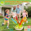 3 in 1 Musical Jump, Toss Ring Game and Stomping Launch Rocket with Storage Bag, Remote Control Outdoor Toys for Kids 3-6 Exercise Jump Gross Motor for Toddlers Indoor/Yard Game Gift for Boys Girl 4-8 view 2