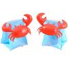 2 Pack Arm Floaties for Kids - Cute Cartoon Inflatable Pool Arm Floaties Swim Rings, PVC Arm Bands Floater Sleeves for Toddlers Children 3-5-6-12 Years (Watermelon) (Crab) view 1