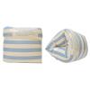 2-4 Pack Arm Floaties for Kids Adult - Vintage Striped Inflatable PVC Swimming Rings Pool Floats Arm Bands for Kids Adult Toddlers Children 3-5-6-12 Years (Blue) view 1
