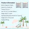 2-4 Pack Arm Floaties for Kids Adult - Vintage Striped Inflatable PVC Swimming Rings Pool Floats Arm Bands for Kids Adult Toddlers Children 3-5-6-12 Years (Blue) view 2