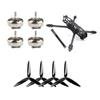Carbon Fiber Frame Mark4 V2 7 Inch 6mm Arm Compatible With EMAX ECO II 2807 1300KV Brushless Motor Gemben 7040 7 Inch Prop Long Range Drone view 1