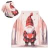 Burbuja Car Seat Cover for Baby, Valentine Gnome Car Seat Canopy Nursing Cover for Breastfeeding, Multi-use Car Seat Cover for Infant Newborn Stroller Carrier Shopping Cart view 1