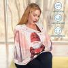 Burbuja Car Seat Cover for Baby, Valentine Gnome Car Seat Canopy Nursing Cover for Breastfeeding, Multi-use Car Seat Cover for Infant Newborn Stroller Carrier Shopping Cart view 4