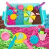 Carolart Sensory Bin,Ice Cream and Cakes Sensory Kit,Kids Play Sand Kit,Sandbox with Sensory Sand Girls and Boys,Sensory Toys for Kids 3 4 5 6 Year Old view 1