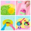 Carolart Sensory Bin,Ice Cream and Cakes Sensory Kit,Kids Play Sand Kit,Sandbox with Sensory Sand Girls and Boys,Sensory Toys for Kids 3 4 5 6 Year Old view 3