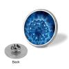 Blue Dandelion Button Maker Supplies 1 Inch Aluminium Alloy Design Button Badge Small Round Name Badge Magnets Button Pin Badges Kit for Crafts view 3