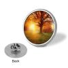 Autumn Sunset Button Maker Supplies 1 Inch Aluminium Alloy Design Button Badge Small Round Name Badge Magnets Button Pin Badges Kit for Crafts view 3