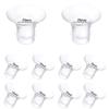 10Pcs Breast Pump Flange Insert 13/15/17/19/21mm*2 Compatible with Momcozy/Spectra/Medela/eufy/Elvie/Lansinoh/Paruu P10 Breast Pump, Fit for Momcozy M5/M9/M6/V2 Pro/V2 pro/S12 Pro/eufy E10 S1 S1 Pro view 1