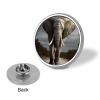 3D Elephant Button Maker Supplies 1 Inch Aluminium Alloy Design Button Badge Small Round Name Badge Magnets Button Pin Badges Kit for Crafts view 3