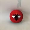 QXXKJDF 3.9in 7.9inch Polish Ball, Country Ball, Flags of Albania, Egypt, Andorra, EU, Portugal, Plush Toy Country Ball, Interior Decoration, (Albania,7.8in) view 1