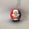 QXXKJDF 7.9in 3.9in Country Ball Plush Country Ball, Flags of France, Qatar, Croatia, Peru and Other Countries, Plush Toy Country Balls, Indoor Decoration, (CF,7.8in) view 1